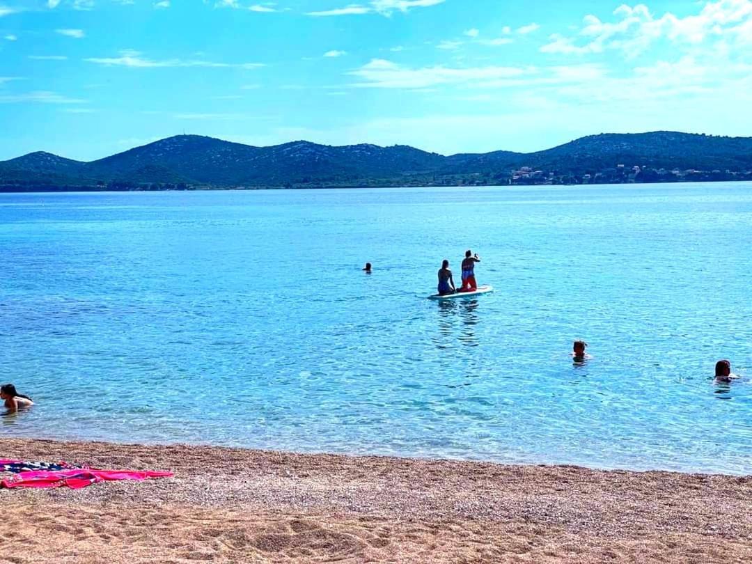Beach Apartment Roza Biograd Oneroom - Premium Location Биоград на Мору Екстериор снимка